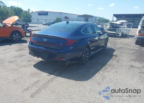 2020 Hyundai Sonata Sel Plus from USA, damaged, VIN 5NPEJ4J28LH006307